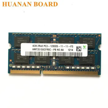 DDR3 4G 2Rx8 PC3-12800S 1600Mhz 4gb זיכרון נייד 4G pc3 12800S 1600MHZ המחברת Module SODIMM זכרון RAM