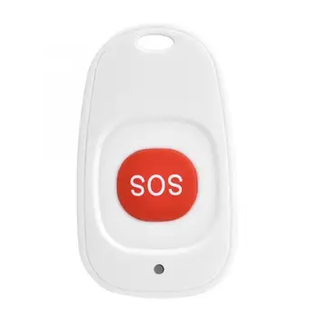 אלחוטי לחצן חירום SOS אזעקה בבית אזעקה חיישן 433MHz לחצן מצוקה Sos alarme maison sans גפ לחצן חירום