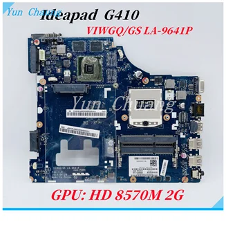 90004033 VIWGQ GS לה-9641P Mainboard עבור Lenovo ideapad G410 מחשב נייד לוח אם עם HM86 HD 8570M 2G GPU DDR3 100% נבדקו באופן מלא