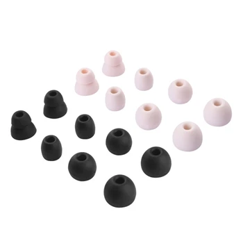 4Pairs אוזניות כיסוי In-Ear טיפים ניצנים האוזן סיליקון רך אביזרים עבור פעימות / X / Pro אוזניות Eartips