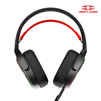 חירות גיימר GH520 Gaming Headset מגיב 50mm מגה התקן שמע מעולה על פני הספקטרום