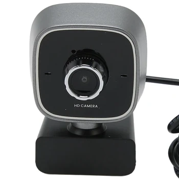 USB מצלמת אינטרנט 30fps חיישן CMOS Plug and Play תכליתי HD Webcam מדויק להתמקד למחשב לשידור חי על המחשב