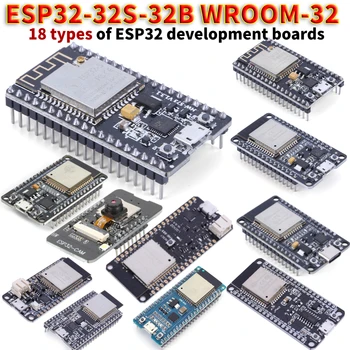 18 סוגים ESP32 פיתוח המנהלים 802.11 b/g WiFi+Bluetooth אולטרה-צריכת חשמל נמוכה ליבה כפולה ESP-32S ESP32-WROOM-32 ESP 32