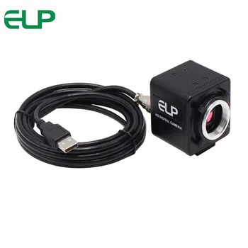 ELP CS Mount USB מצלמה ללא עדשה H. 264 30fps 1280*720 CMOS Ominivision OV9712 תעשייתי אבטחה מצלמת USB