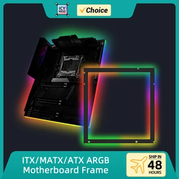 Mainboard א-RGB תאורה מסגרת ATX MATX ITX 5V3Pin לוח האם תאורת הילה סנכרון למחשב מקרה רצועת LED קשת מותאם אישית MOD לוח
