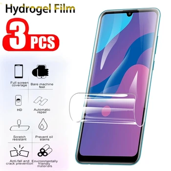 3PCS מגן Hydrogel סרט עבור Huawei ליהנות 50 Pro 6.7