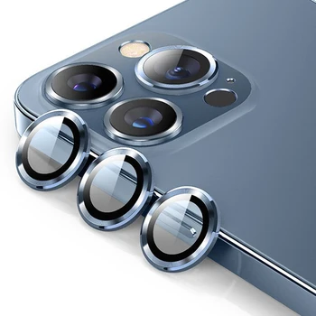 עדשת המצלמה טבעת הגנה עבור iPhone 13 Pro מקס 12 11 מיני 11Pro 12Pro 13Pro iPhone13 מגן מסך זכוכית מחוסמת סרט