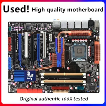 עבור Asus P5Q Premium שולחן העבודה לוח אם P45 סוקט LGA 775 Q8200 Q8300 DDR2 המקורי השתמשו Mainboard למכירה