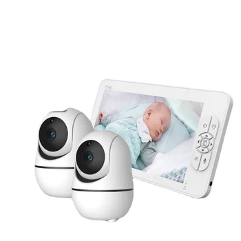 SM70PTZ-2 מצלמה כפולה באבא eletronica com וידאו visão noturna התינוק המצלמה לבכות תינוקות היילוד monitores מצלמות מעקב ביבי