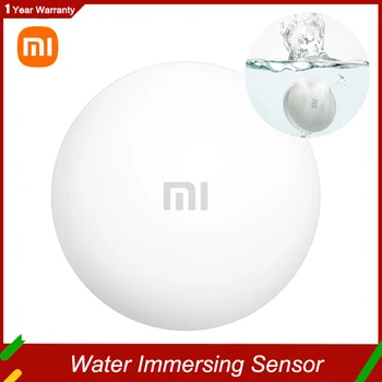 Xiaomi מים לטבול חיישן הצפה גלאי דליפת מים על הבית מרחוק אזעקה אבטחה ספוגה מים חיישן לעבוד עם אפליקציה Mijia