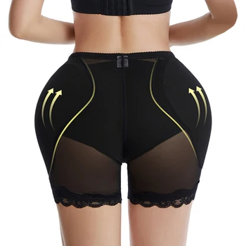 YAGIMI היפ משפר מעצבת תחתוני נשים תחת מרים שליטה התחתונים הגוף מגבש מזויף משטח קצף מרופד התחתונים Shapewear תחתונים