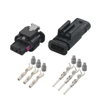 3 Pin חיישן חניה מחבר/עין Plug רתמות כבלים שהצטיירה עבור פורד לנד רובר פרילנדר יגואר 1488991-1 1-1718644-2
