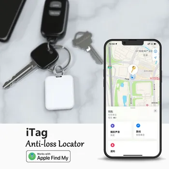 iTag טלפון Bluetooth אנטי-המפתח האבוד Pet Tracker Global locator ללא הגבלה מרחק מיקום מדויק לעבוד עם אפל למצוא את