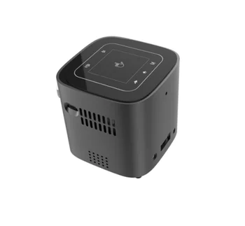בבית Mini Cube נייד טלפון חכם מולטימדיה 800 לומנס S12 מקרן
