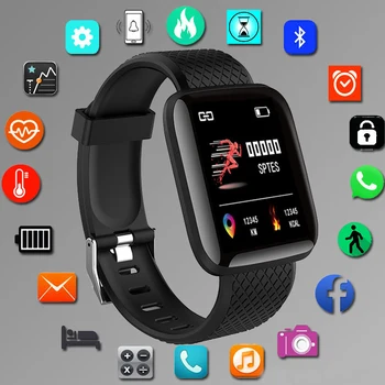 דיגיטלי חכם ספורט השעון של הגברים שעונים דיגיטלי led אלקטרוני שעון יד Bluetooth כושר שעון יד נשים, ילדים שעות hodinky