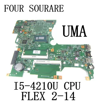 עבור lenovo FLEX 2-14 FLEX 2 14 מחשב נייד לוח אם עם I5-4210U CPU 448.00X01.0011 13281-1 Mainboard אומה
