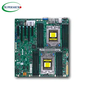 H11DSI EPYC כפול Freeship עבור שרת לוח האם REGECC זיכרון DDR4 תמיכה 7742 7H72,7601 7571 Processores עובד טוב