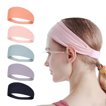 ספורט Mens סרט, אימון זיעה הפתילה Hairband ריצת אימון חדר כושר כיסוי הראש טניס כדורסל כדורגל Headwrap