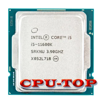 החדש Intel Core i5-11600K i5 11600K 3.9 GHz שש ליבות של שנים-עשר חוט המעבד L3=12M 125W LGA 1200 לא אוהד