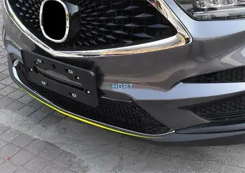 הפגוש הקדמי התחתון בהיר רצועת לקצץ דפוס על RDX אקורה 2019 + רכב סגנון מגן קישוט אביזרים חיצוניים מדבקה