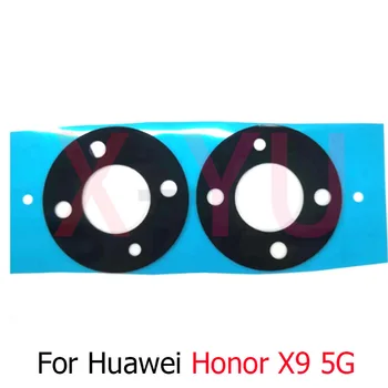 50PCS עבור Huawei הכבוד X9 X20 X30 X30i X40 X40i SE 5G מקס מצלמה אחורית עדשת זכוכית לכסות עם מדבקה דבק תיקון חלקים