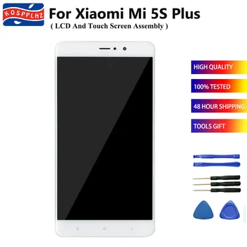 Xiaomi 5S ועוד MI 5S ועוד Mi5S פלוס צג LCD + מסך מגע חיישן הדיגיטציה אביזר Xiaomi Mi 5 פלוס+ כלים&הקלטת